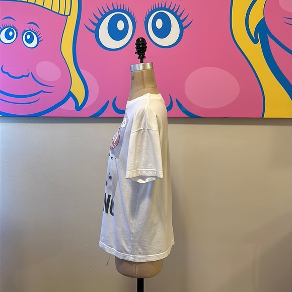 Moschino Jeans Peace Sign T-Shirt Vintage - Picture 5 of 8